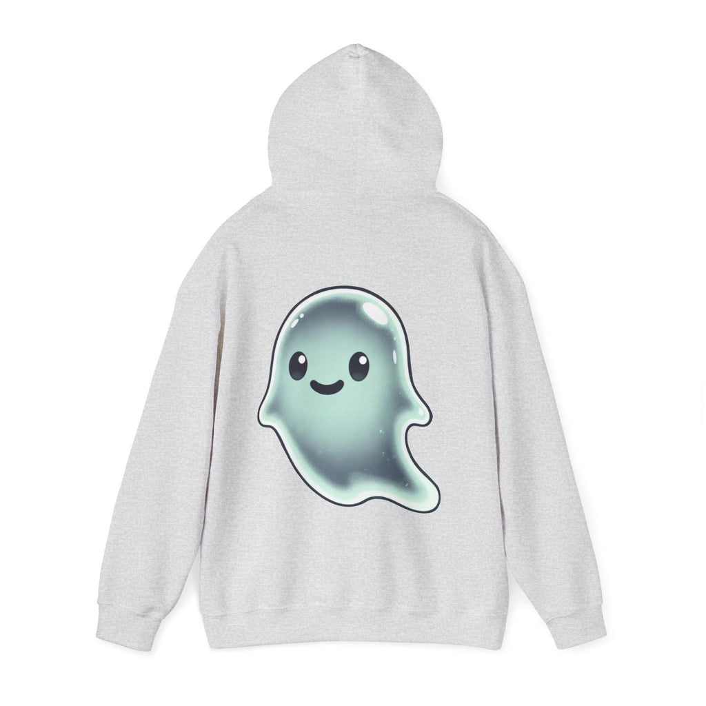 UNSILENCED Hoodie – Ghost – Klein Logo Voor | Grote Print Achter