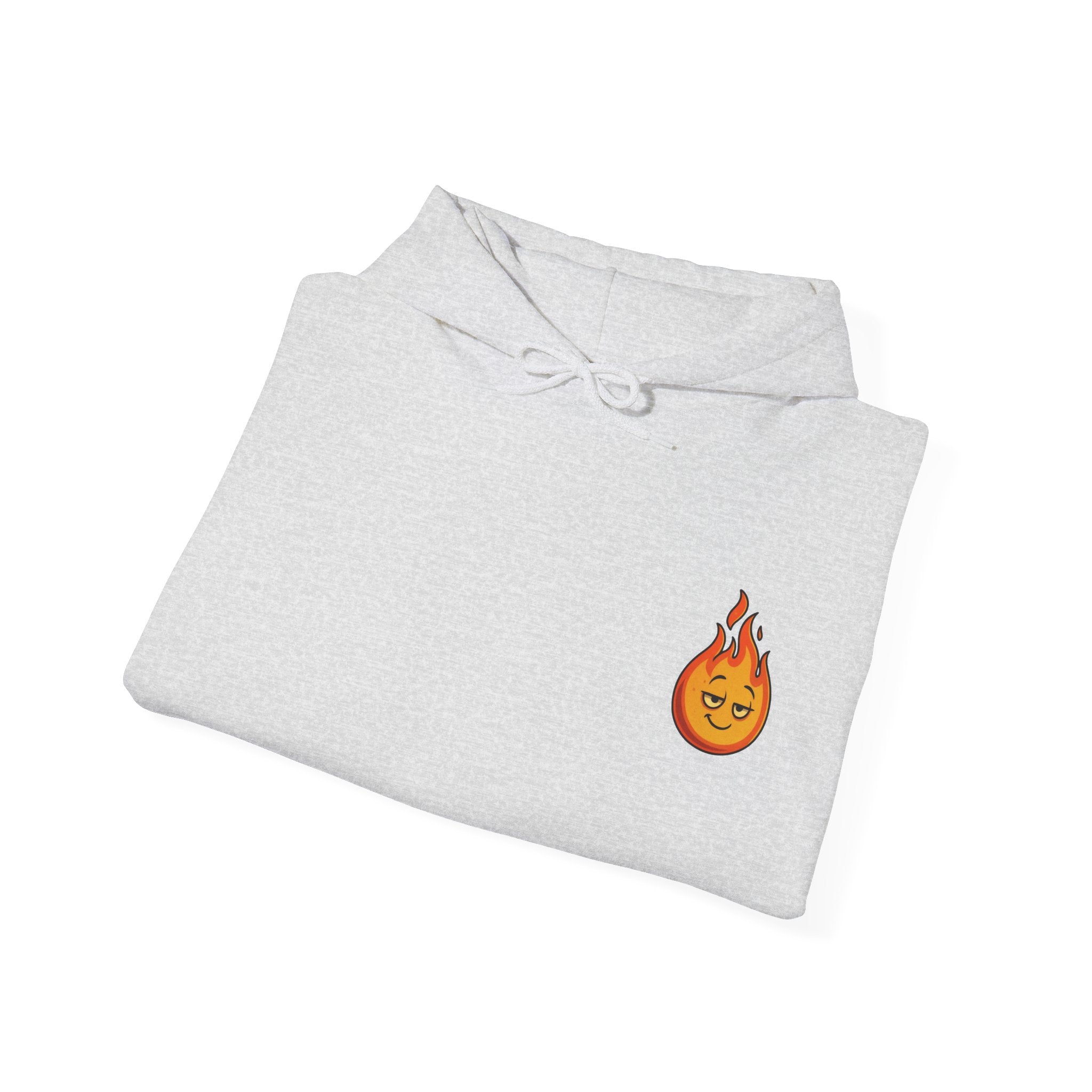 UNSILENCED Hoodie – Fire – Grote Logo Rugprint | Kleine Borstprint