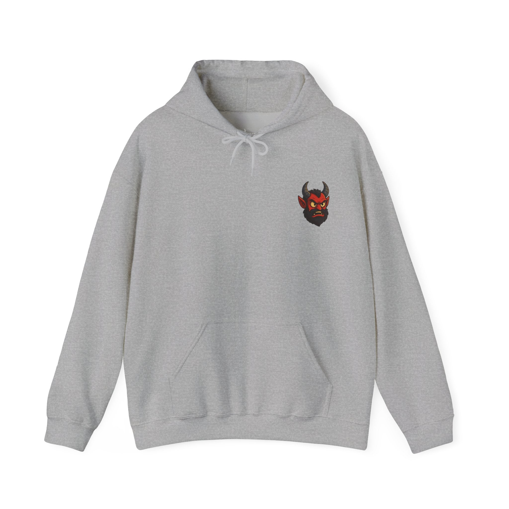 UNSILENCED Hoodie – Devil – Grote Logo Rugprint | Kleine Borstprint