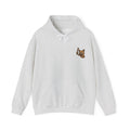 UNSILENCED Hoodie – Angy cat – Grote Logo Rugprint | Kleine Borstprint