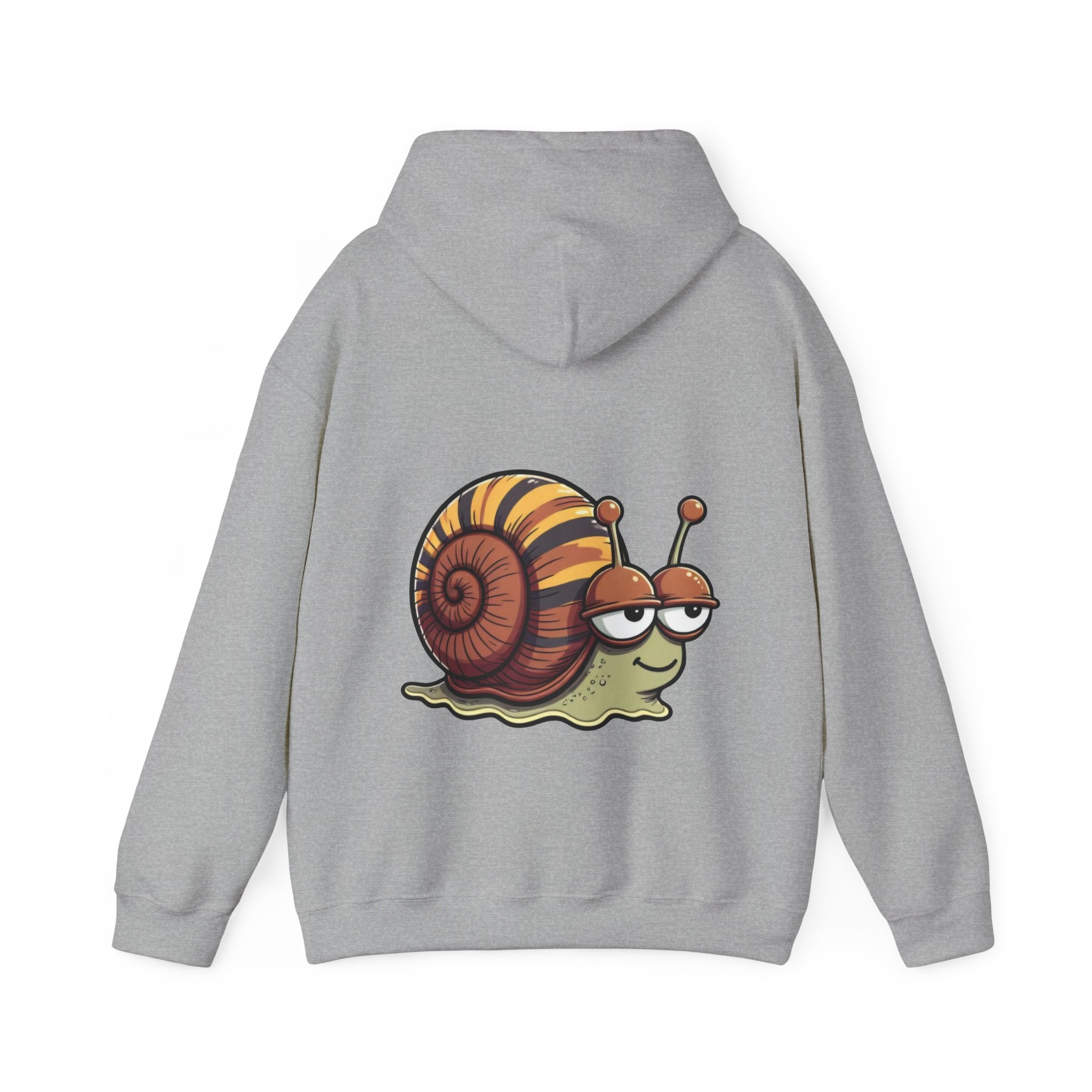 UNSILENCED Hoodie – Snail – Klein Logo Voor | Grote Print Achter