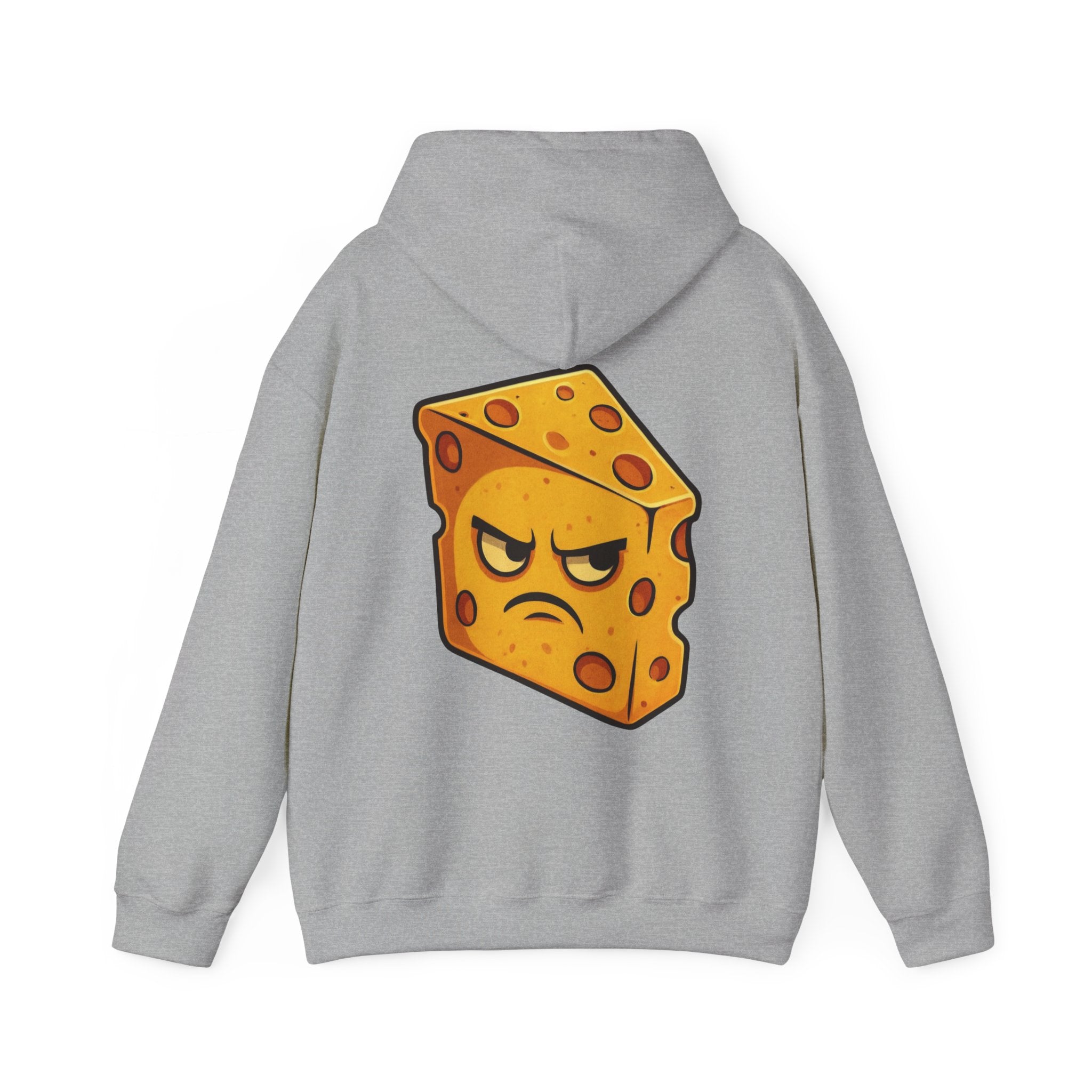 UNSILENCED Hoodie – cheese – Klein Logo Voor | Grote Print Achter