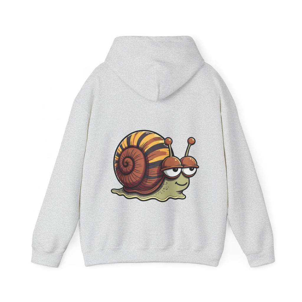 UNSILENCED Hoodie – Snail – Klein Logo Voor | Grote Print Achter