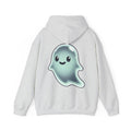 UNSILENCED Hoodie – Ghost – Klein Logo Voor | Grote Print Achter