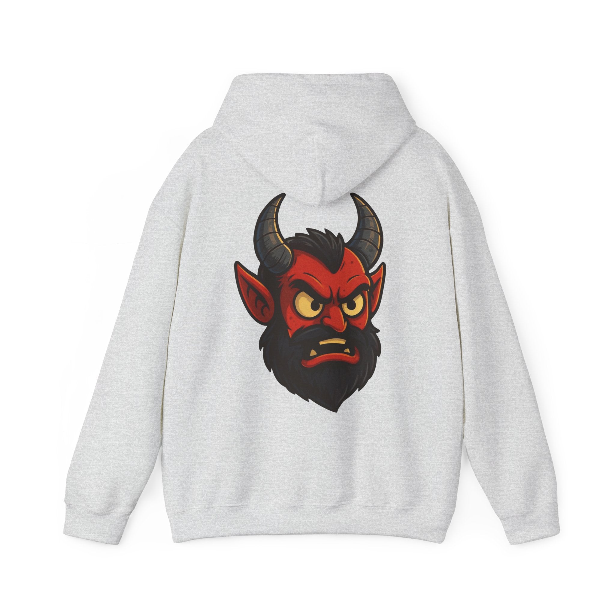 UNSILENCED Hoodie – Devil – Klein Logo Voor | Grote Print Achter