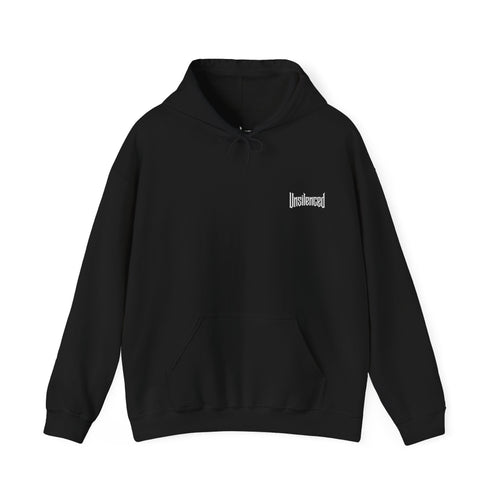 UNSILENCED Hoodie – Bath – Klein Logo Voor | Grote Print Achter