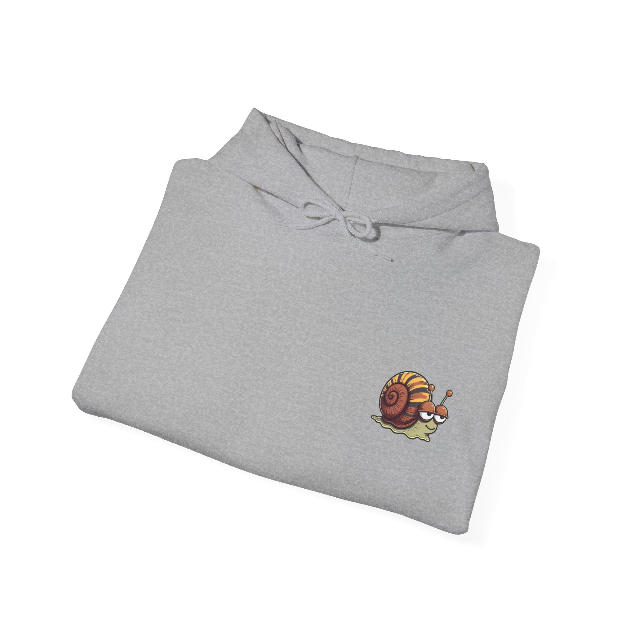 UNSILENCED Hoodie – Snail – Grote Logo Rugprint | Kleine Borstprint