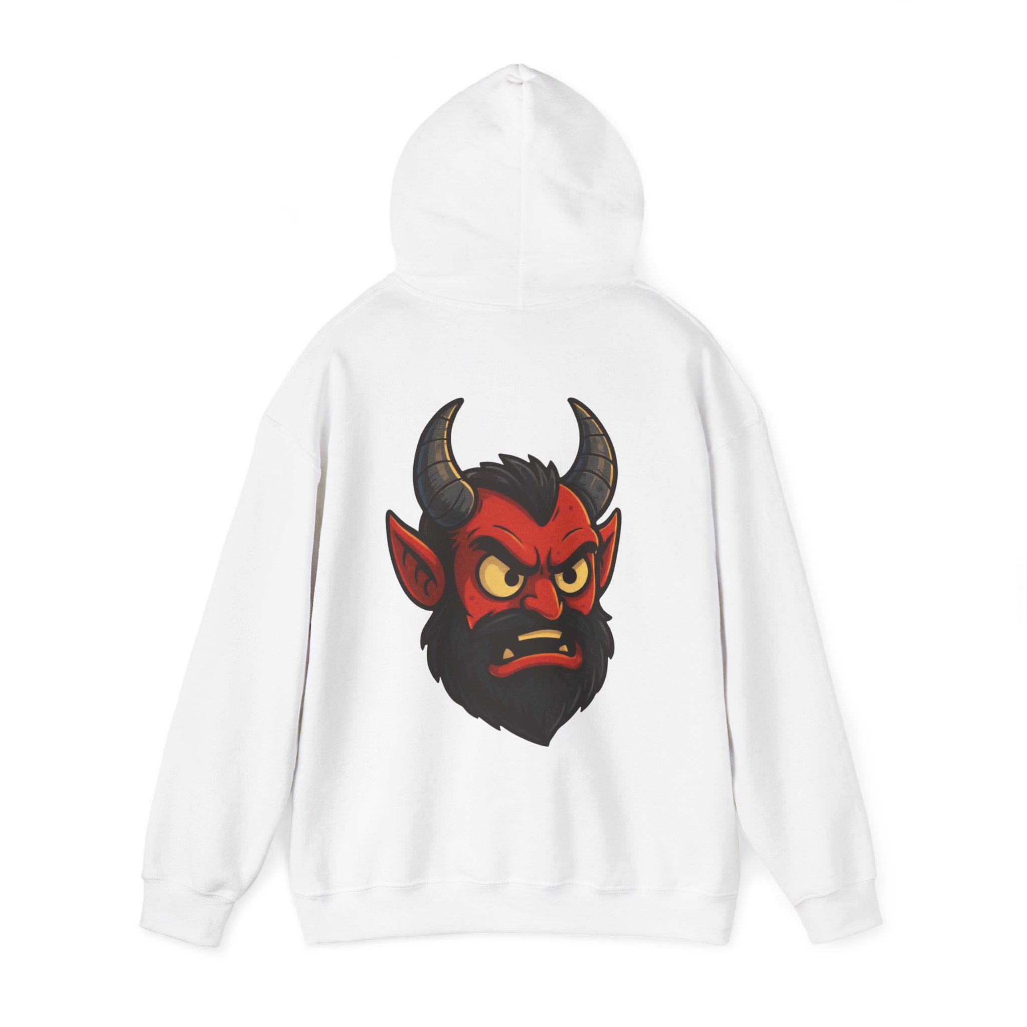 UNSILENCED Hoodie – Devil – Klein Logo Voor | Grote Print Achter