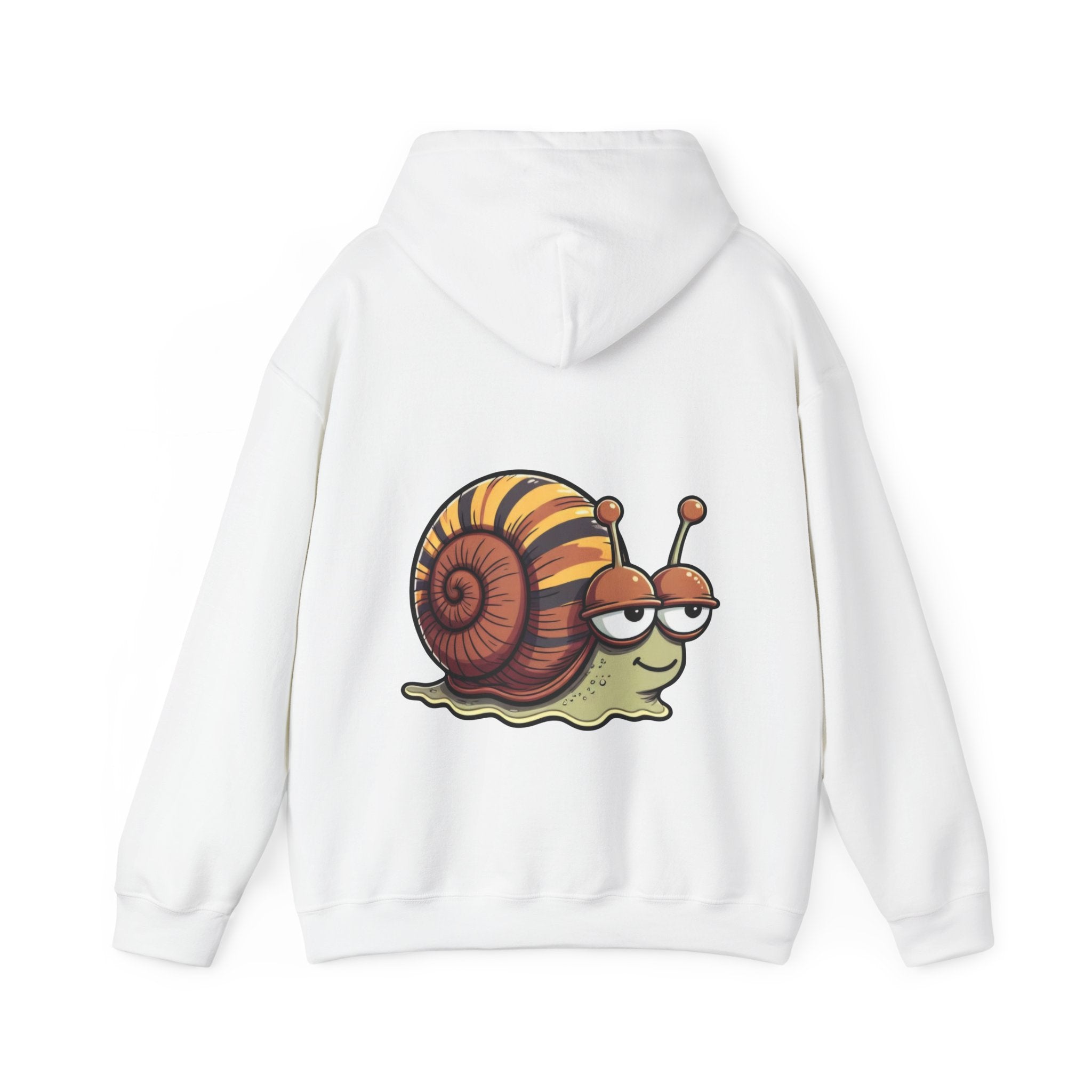 UNSILENCED Hoodie – Snail – Klein Logo Voor | Grote Print Achter
