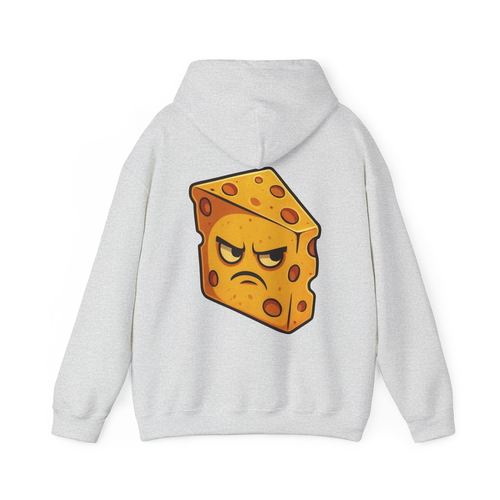 UNSILENCED Hoodie – cheese – Klein Logo Voor | Grote Print Achter