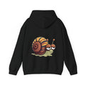 UNSILENCED Hoodie – Snail – Klein Logo Voor | Grote Print Achter