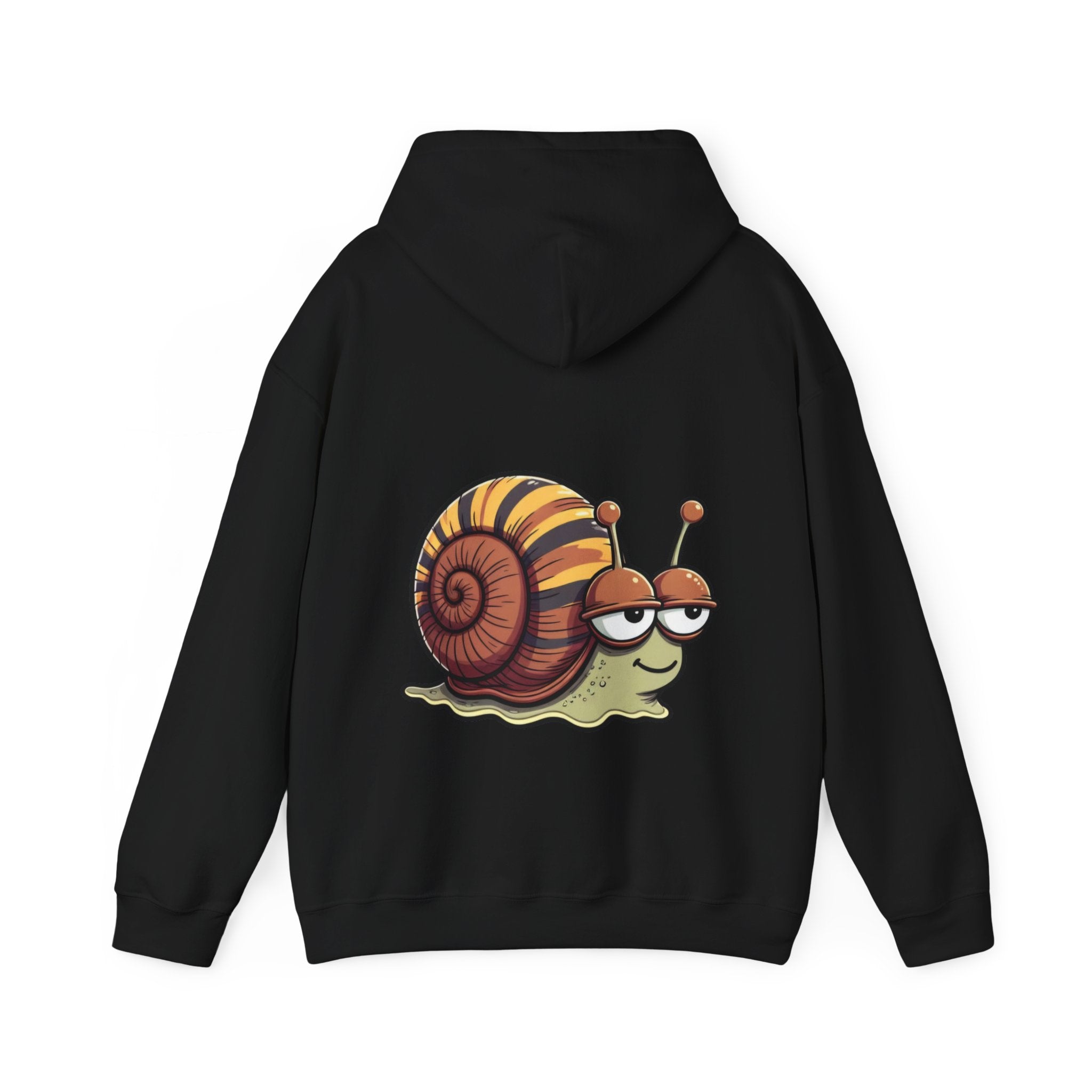 UNSILENCED Hoodie – Snail – Klein Logo Voor | Grote Print Achter