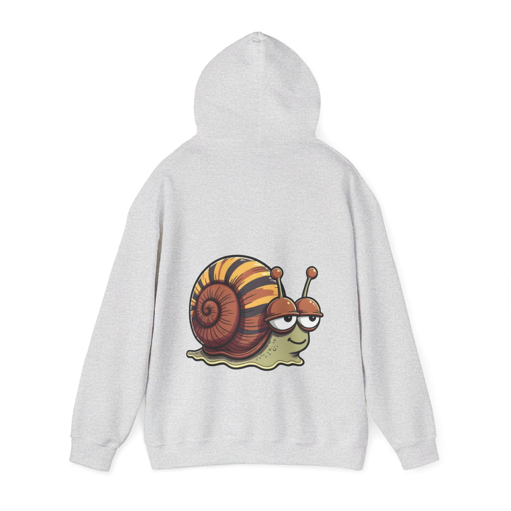 UNSILENCED Hoodie – Snail – Klein Logo Voor | Grote Print Achter
