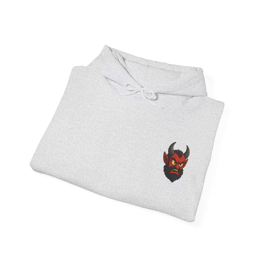 UNSILENCED Hoodie – Devil – Grote Logo Rugprint | Kleine Borstprint