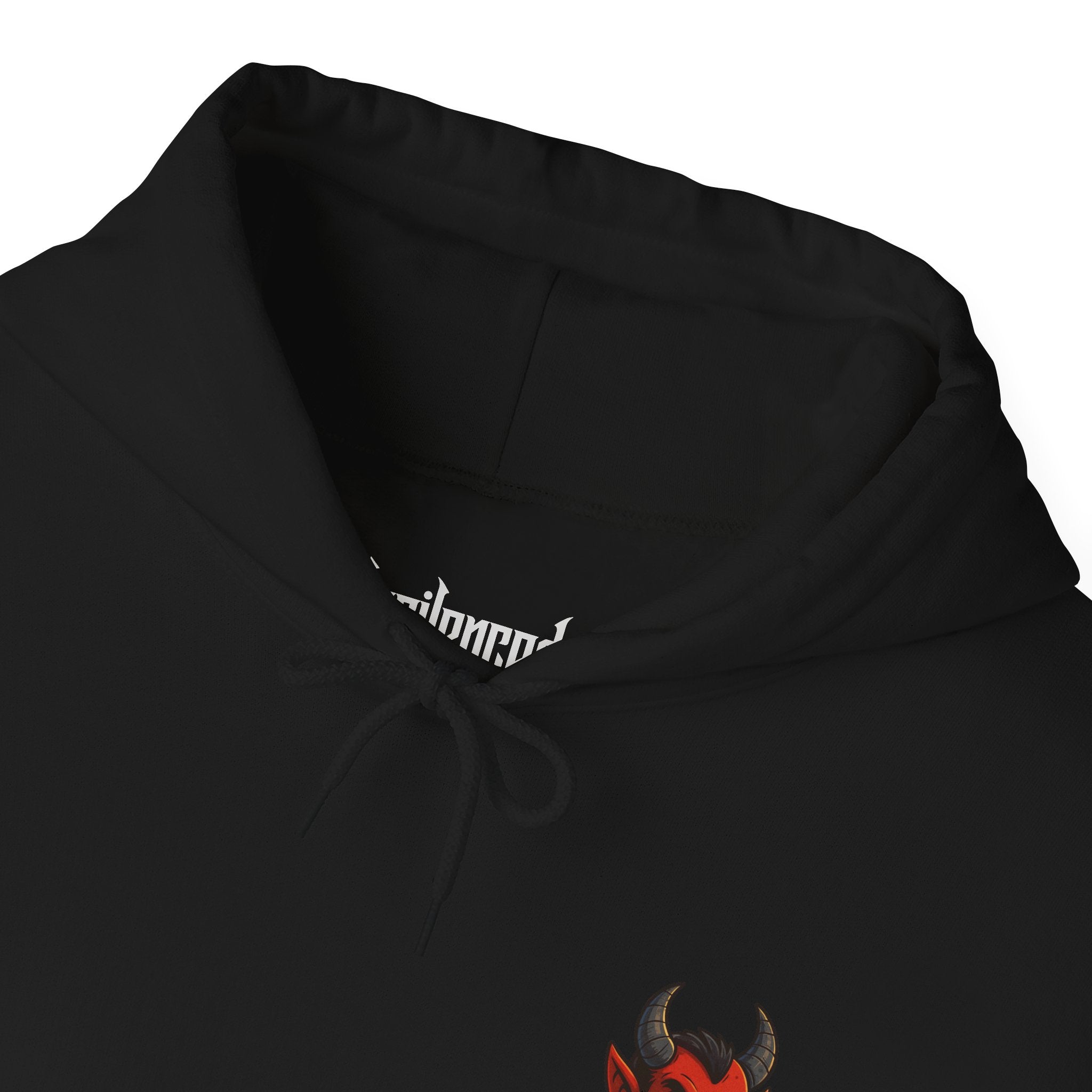 UNSILENCED Hoodie – Devil – Grote Logo Rugprint | Kleine Borstprint