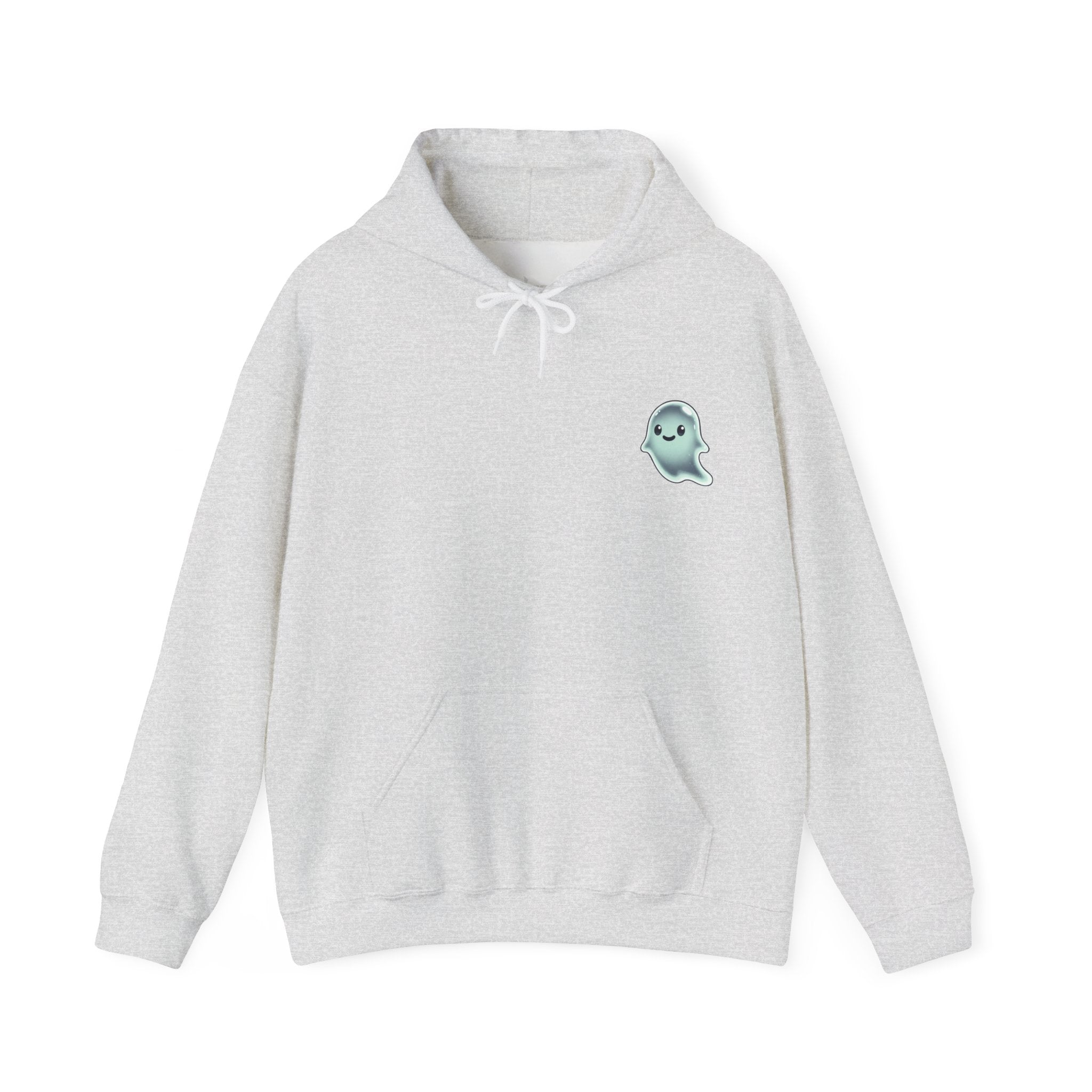 UNSILENCED Hoodie – Ghost – Grote Logo Rugprint | Kleine Borstprint