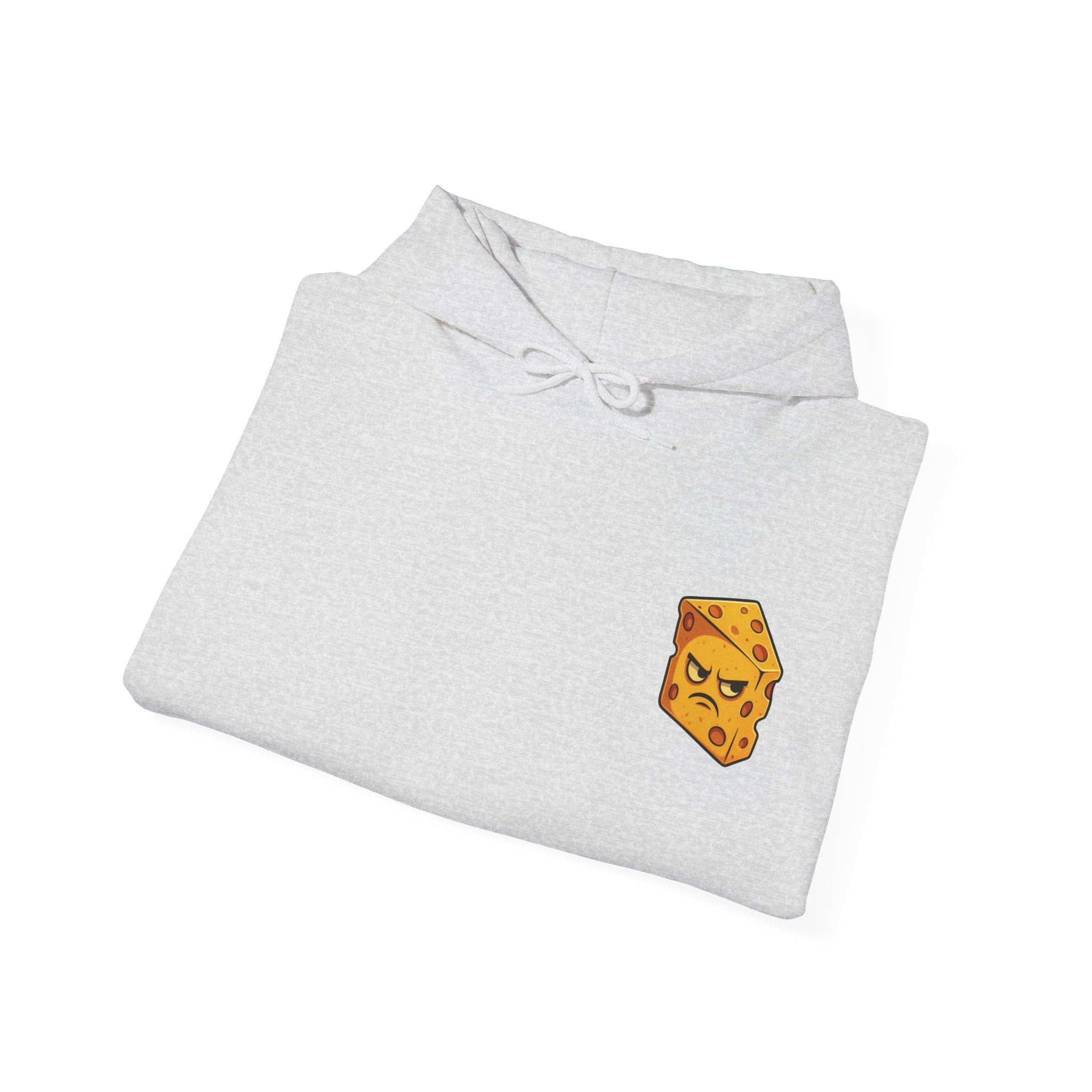 UNSILENCED Hoodie – Cheese – Grote Logo Rugprint | Kleine Borstprint