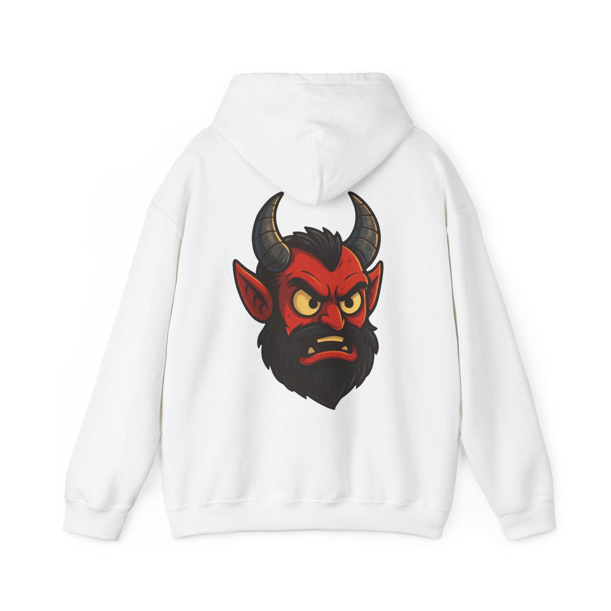 UNSILENCED Hoodie – Devil – Klein Logo Voor | Grote Print Achter
